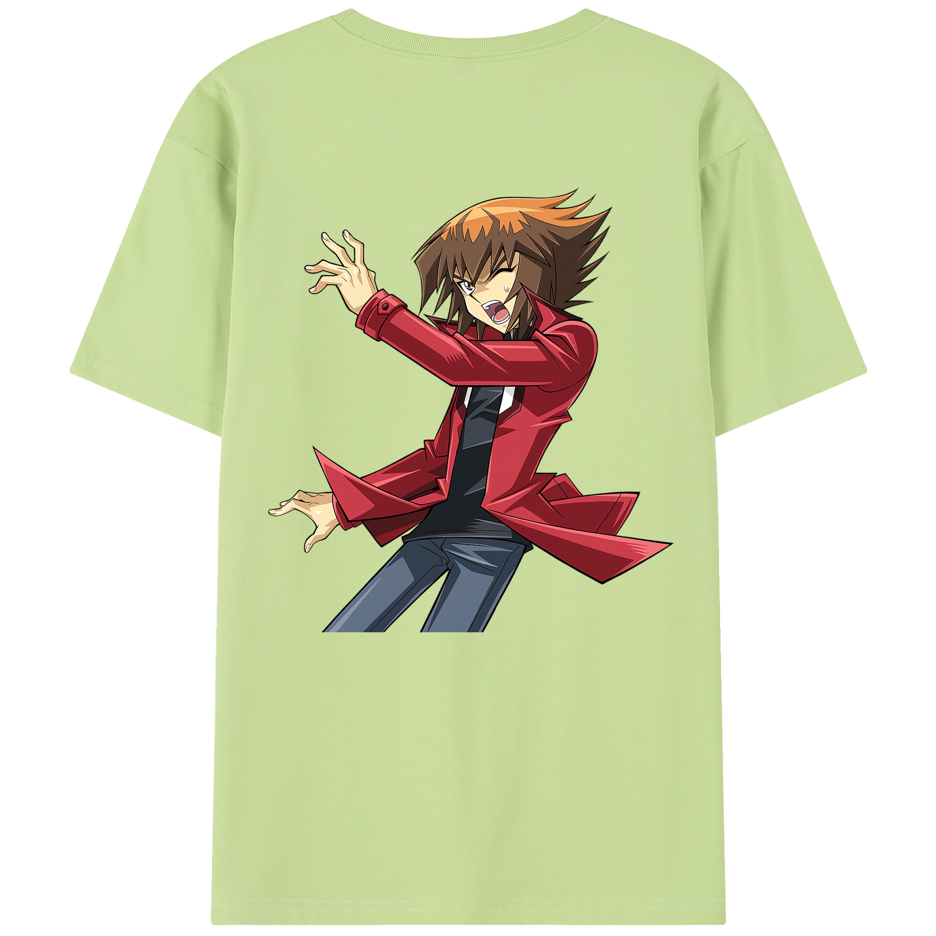 （画像用） 遊☆戯☆王 Yu-Gi-Oh! 綿100％半袖Tシャツ（背面プリント）